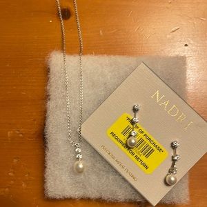 Nadri necklace and earring set.